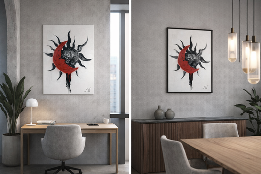 MOON X SUN - Original 78x57